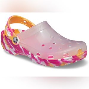 CROCS Classic Translucent Marbled Clog
